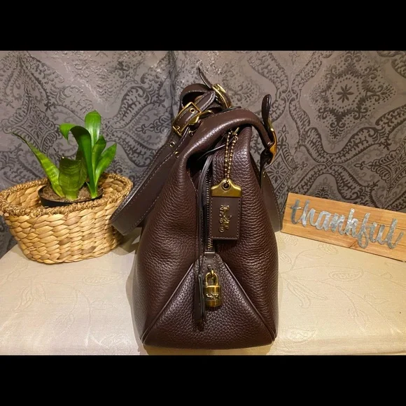 Coach 1941 Cass Shoulder Bag in Oak - Picture 4 of 16